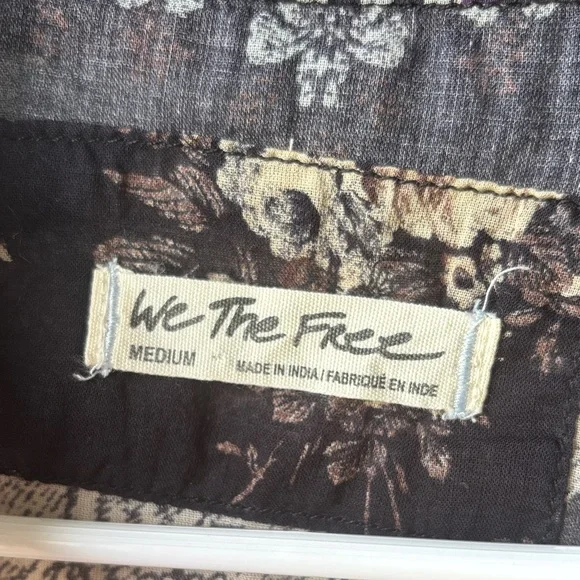 We The Free Multicolor Floral Button Down Shirt - Picture 5 of 5